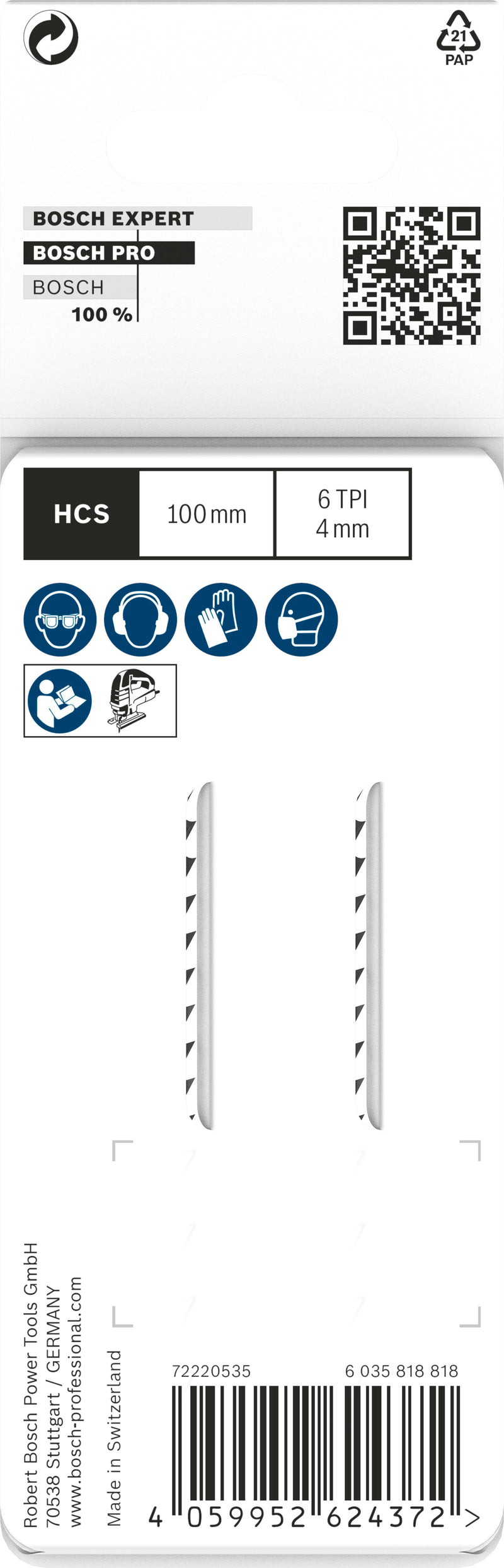Bosch Saw Blade Set RBP - 2ER T 144 DP