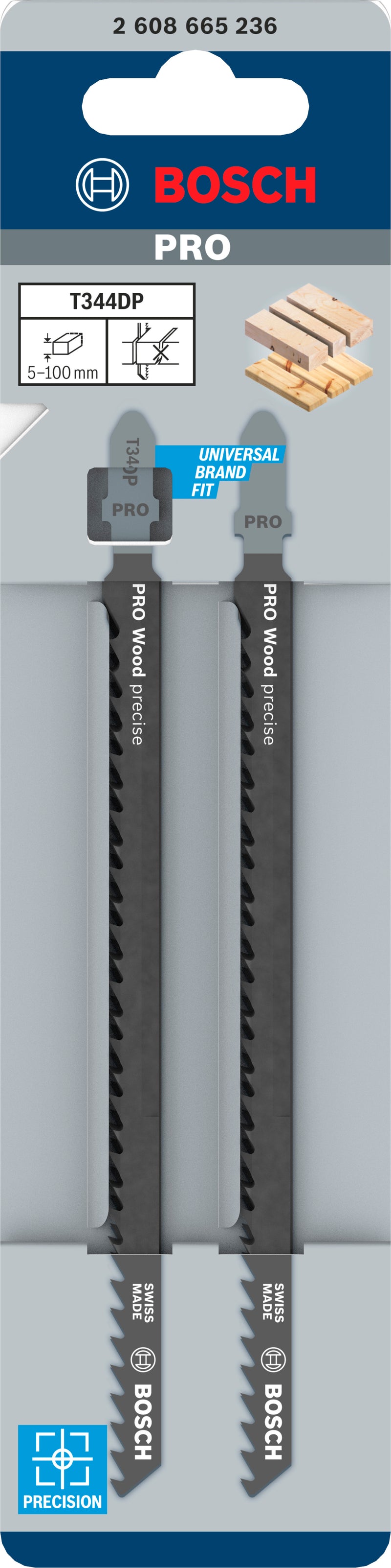 Bosch Saw Blade Set RBP - 2ER T 344 DP