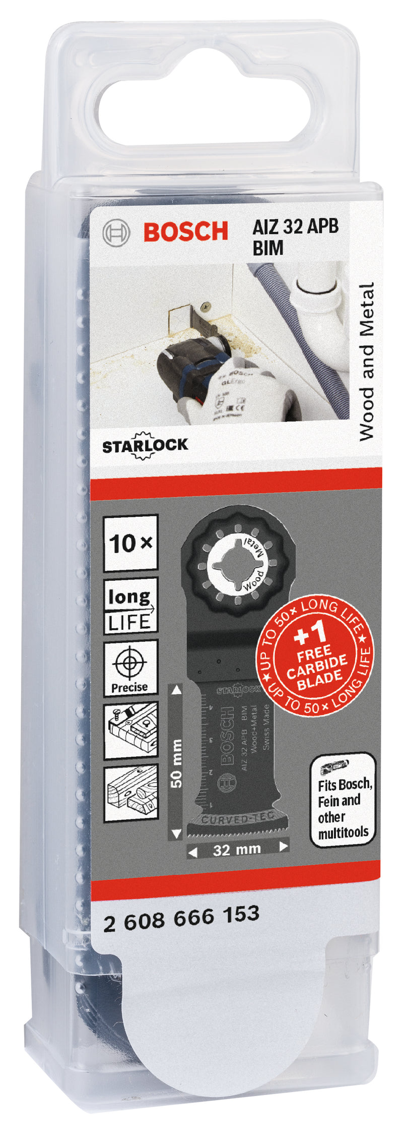 Bosch 10 x AIZ 32 APB + 1 x EXPERTO AIZ 32 APIT