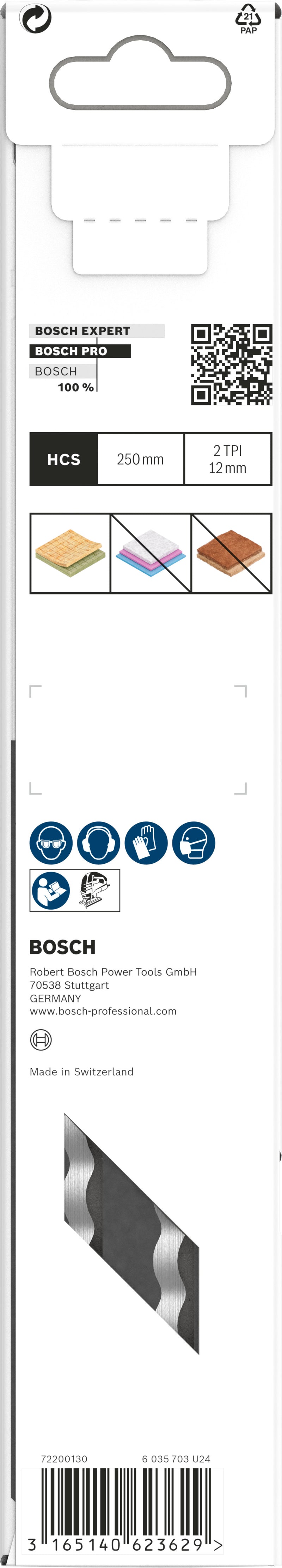 Bosch T1013AWP HCS Precis. f. Soft Mat. 3Pack