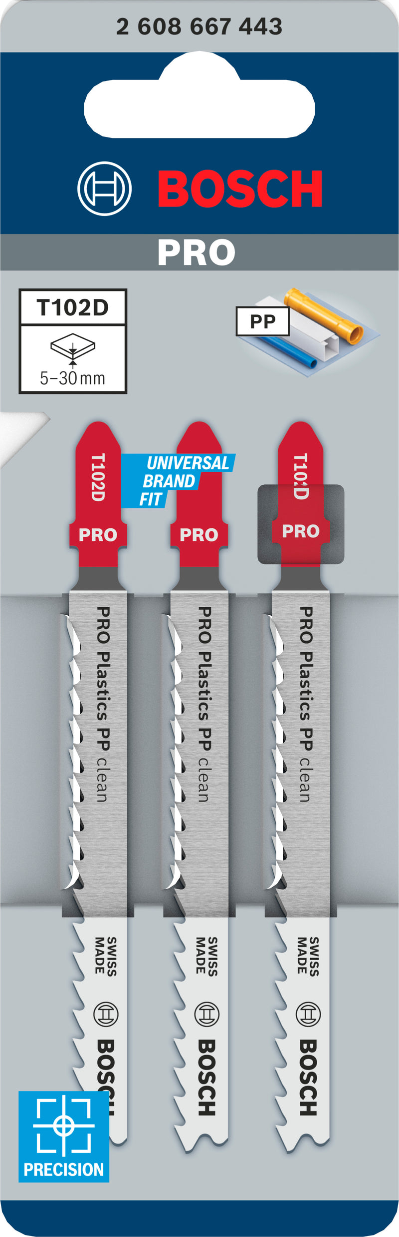 Bosch T102D HCS Clean for PP 3Pack