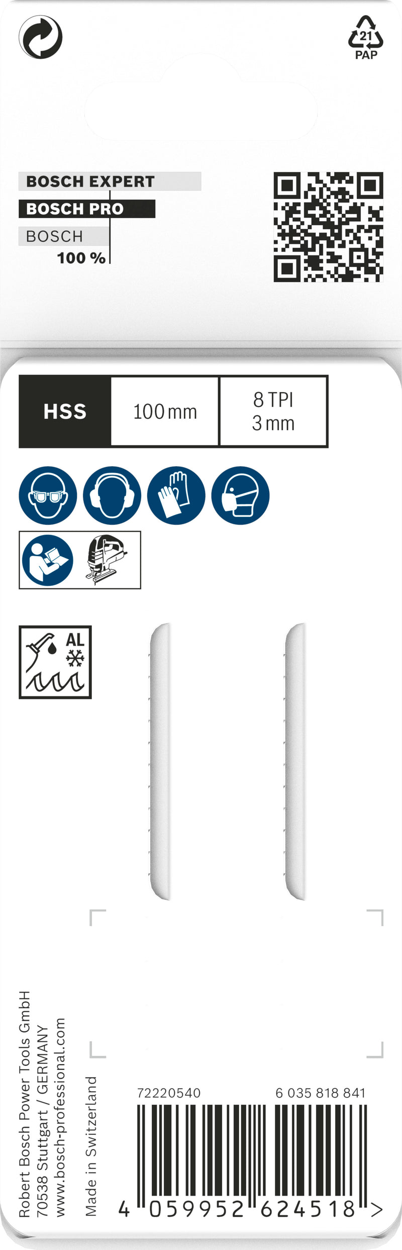 Bosch Saw Blade Set RBP - 2ER T 227 D