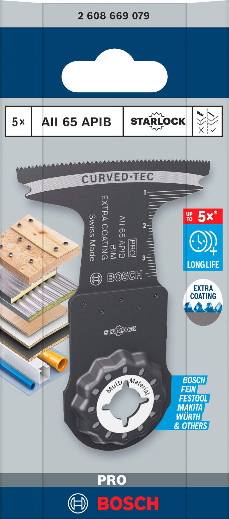 Bosch Plunge cutting blade RB - 5ER AII65 APIB