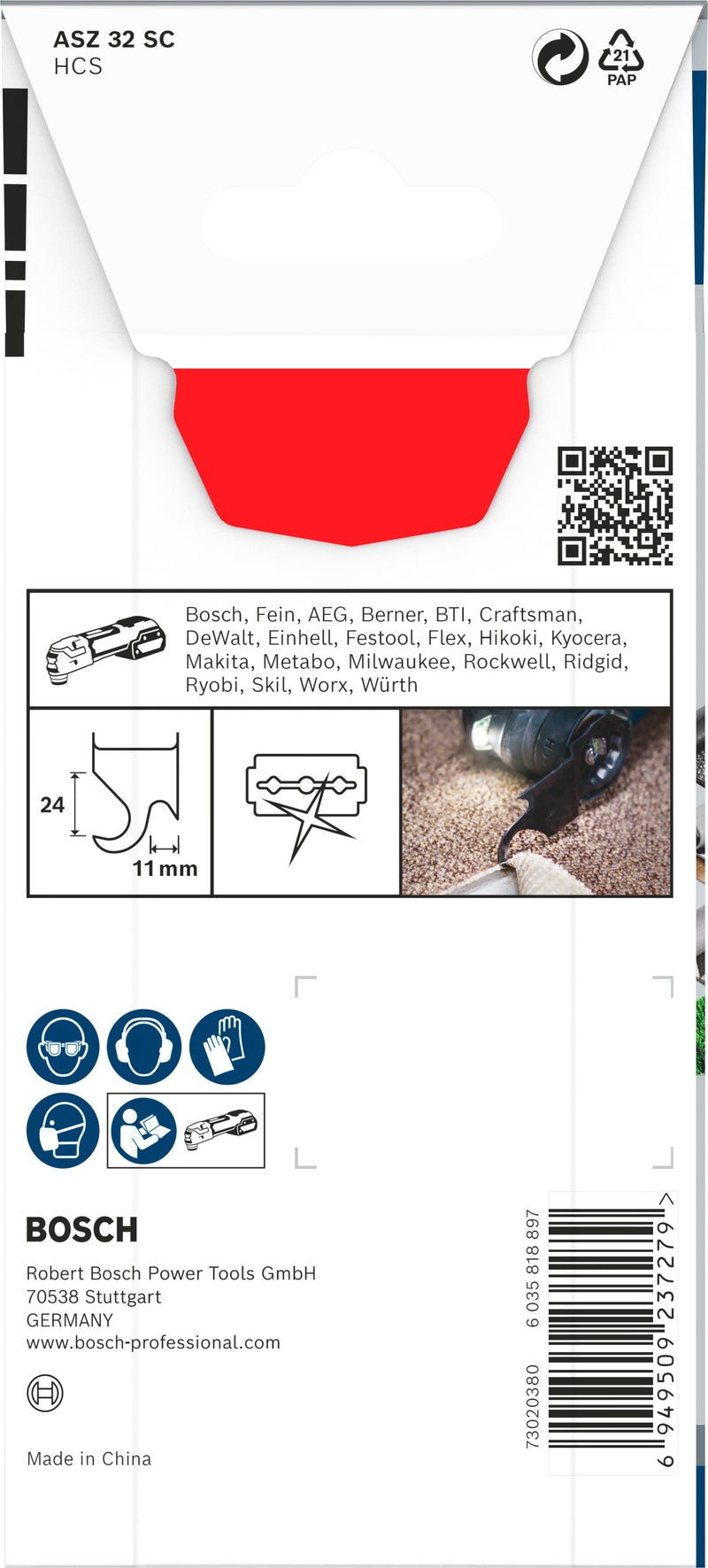 Bosch Knife RB - 1ER ASZ32 SC