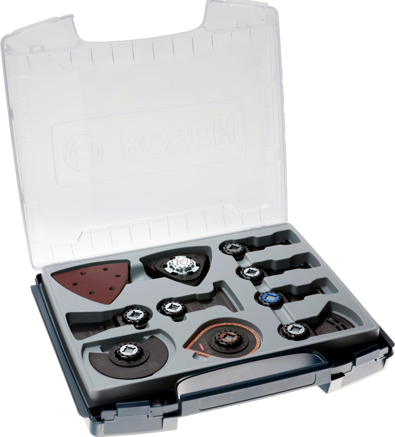 Hojas de sierra recíproca, multiherramienta, juegos de accesorios Bosch (juego i-Boxx todo en uno, 33 piezas)