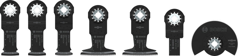 Reciprocating saw blades, multi-tool, Bosch Accessories sets (7-piece wood set)