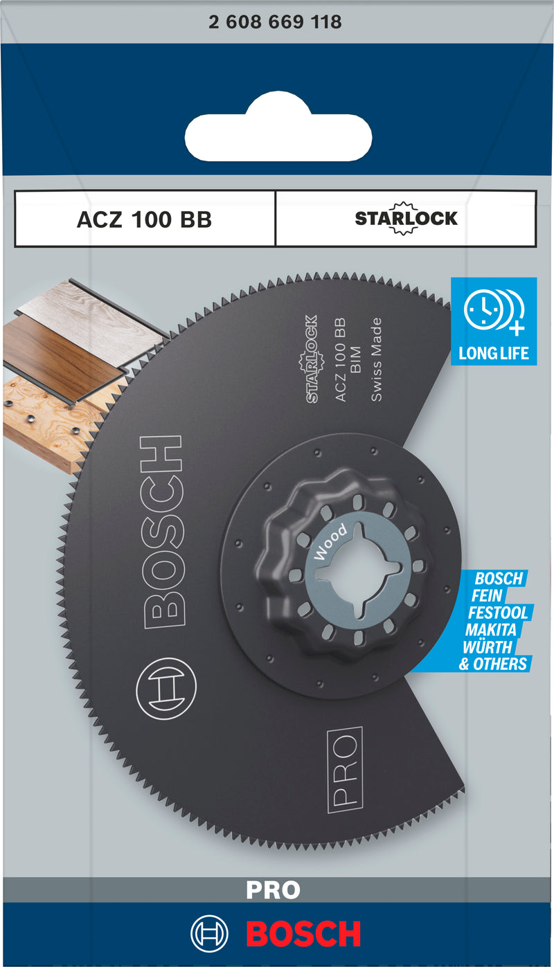Hoja de sierra segmentaria Bosch RB-1ER ACZ100 BB