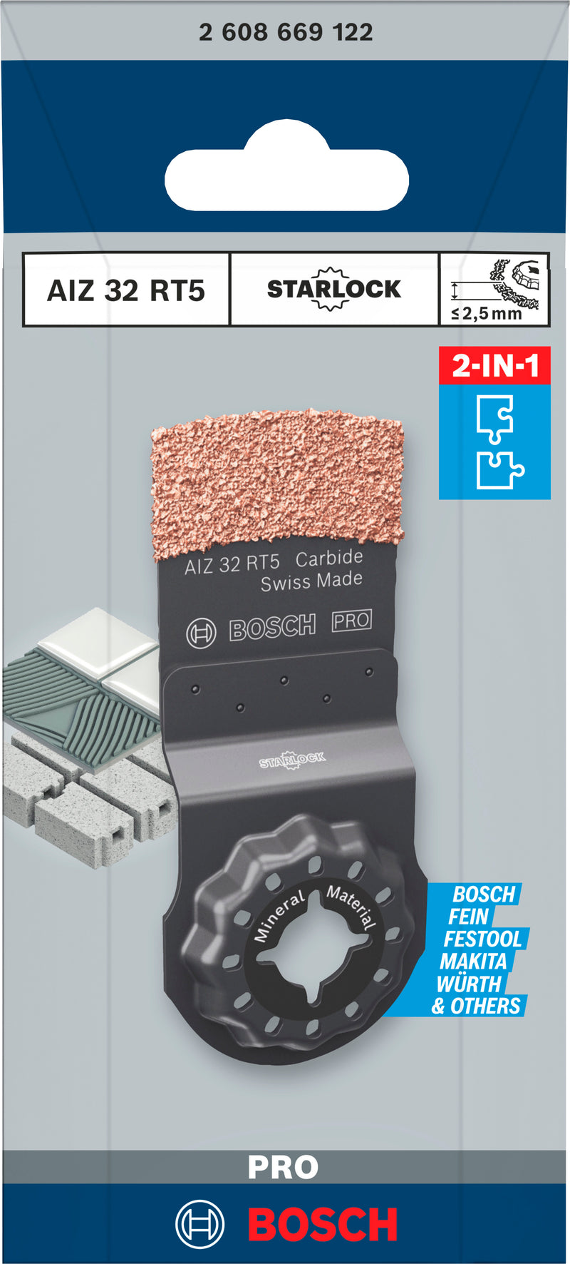 Hoja de corte por inmersión Bosch RB-1ER AIZ32 RT5