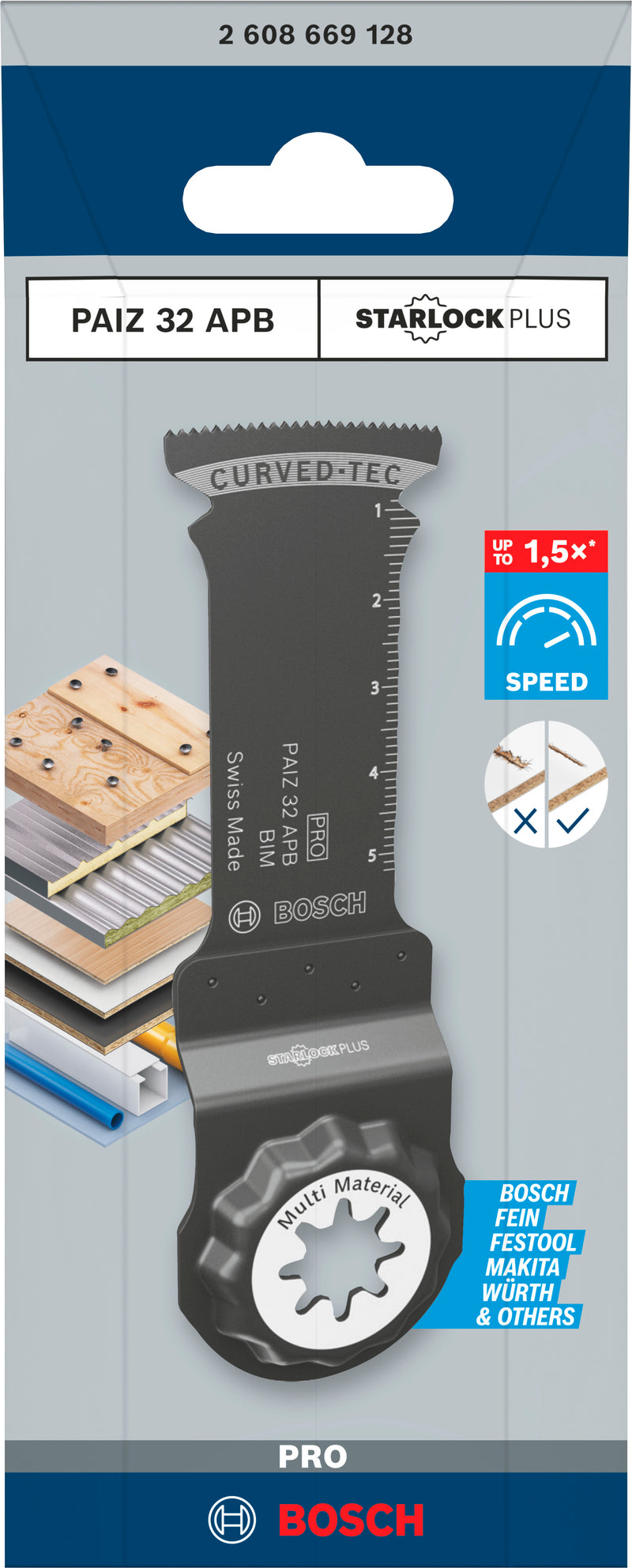 Bosch Plunge cutting blade RB - 1ER PAIZ32 APB