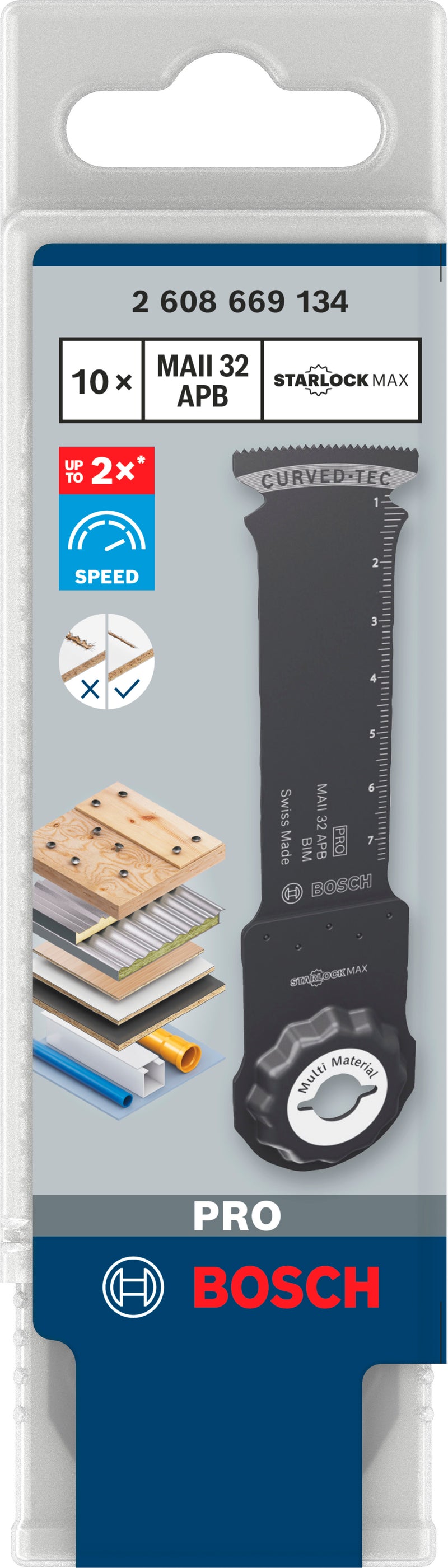 Bosch Plunge cutting blade RB - 10ER MAII32 AP