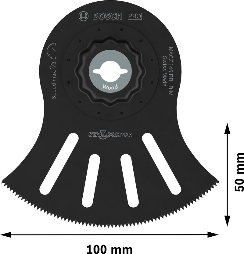 Bosch Segmental Saw Blade RB - 1ER MACZ145 BB