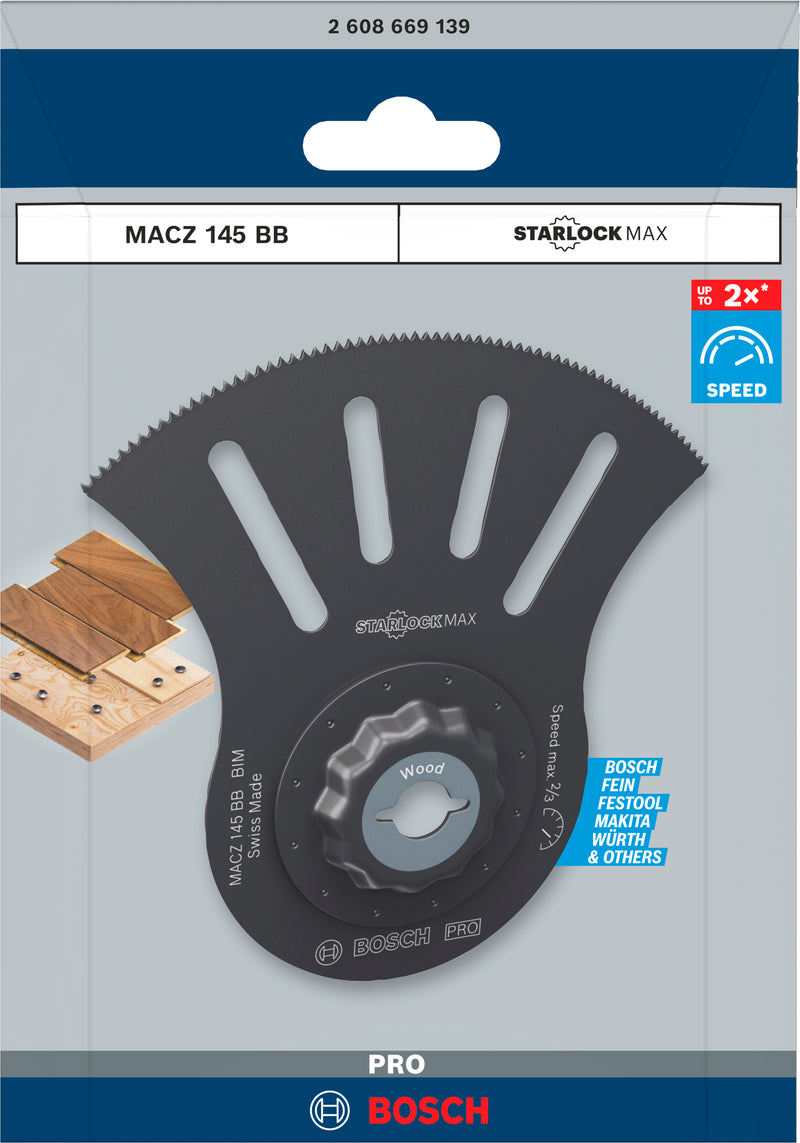 Bosch Segmental Saw Blade RB - 1ER MACZ145 BB