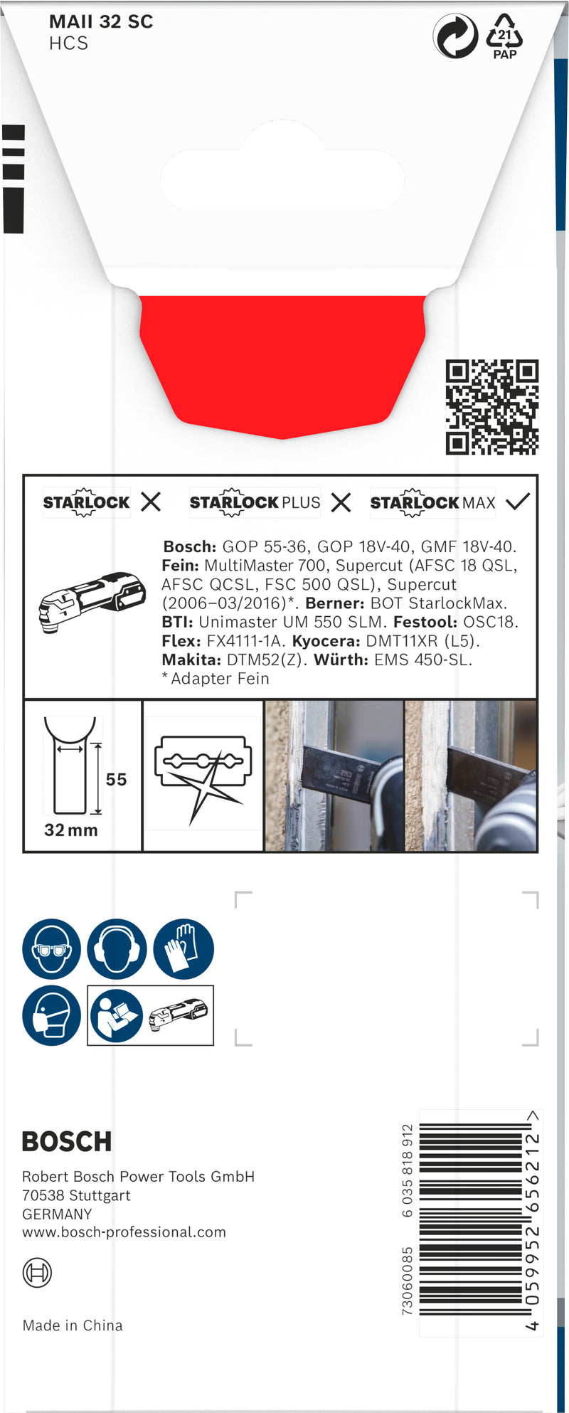 Bosch Groove cutter RB - 1ER MAII32 SC