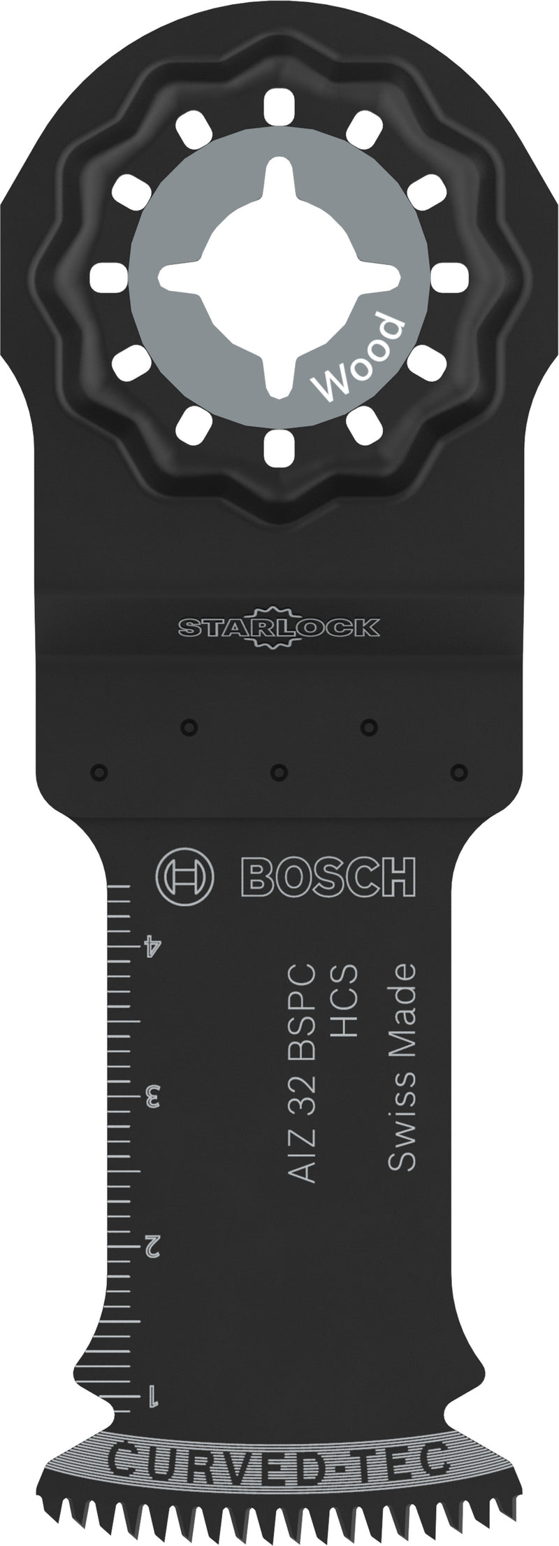 Hojas de sierra de sable Bosch Accessories, multiherramienta (hoja de corte para madera AIZ 32 BSPC, Starlock, 32 x 50 mm, 10 unidades)