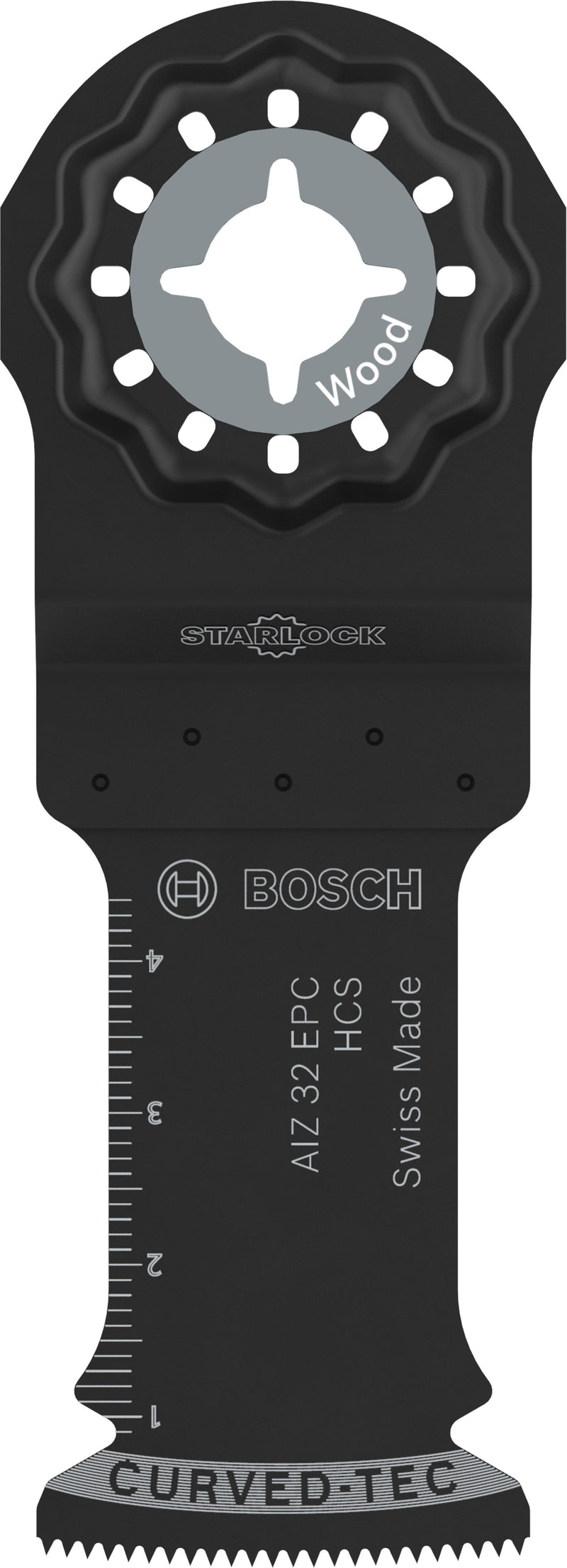 Lâminas de serra sabre, ferramenta multifunções Bosch Accessories (Lâmina de corte para madeira AIZ 32 EPC, Starlock, 32 x 50 mm, 10 unid)
