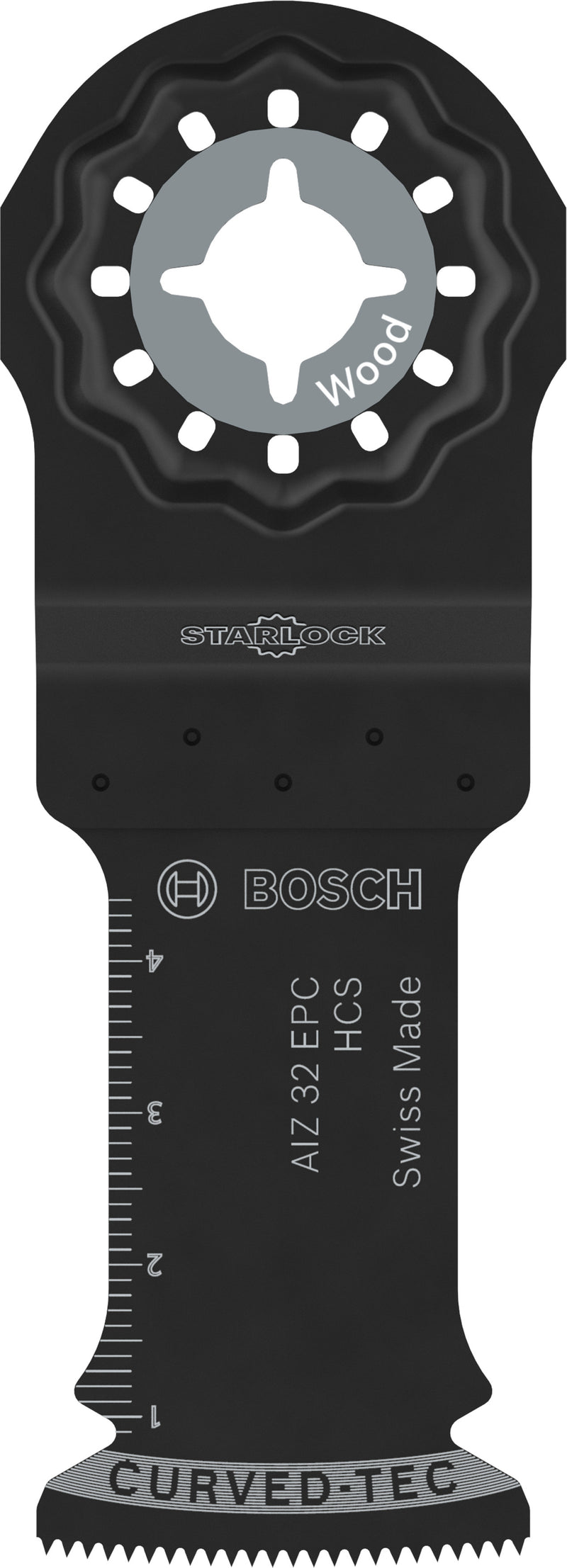 Bosch Accessories reciprocating saw blades, multi-tool (AIZ 32 EPC wood cutting blade, Starlock, 32 x 50 mm)
