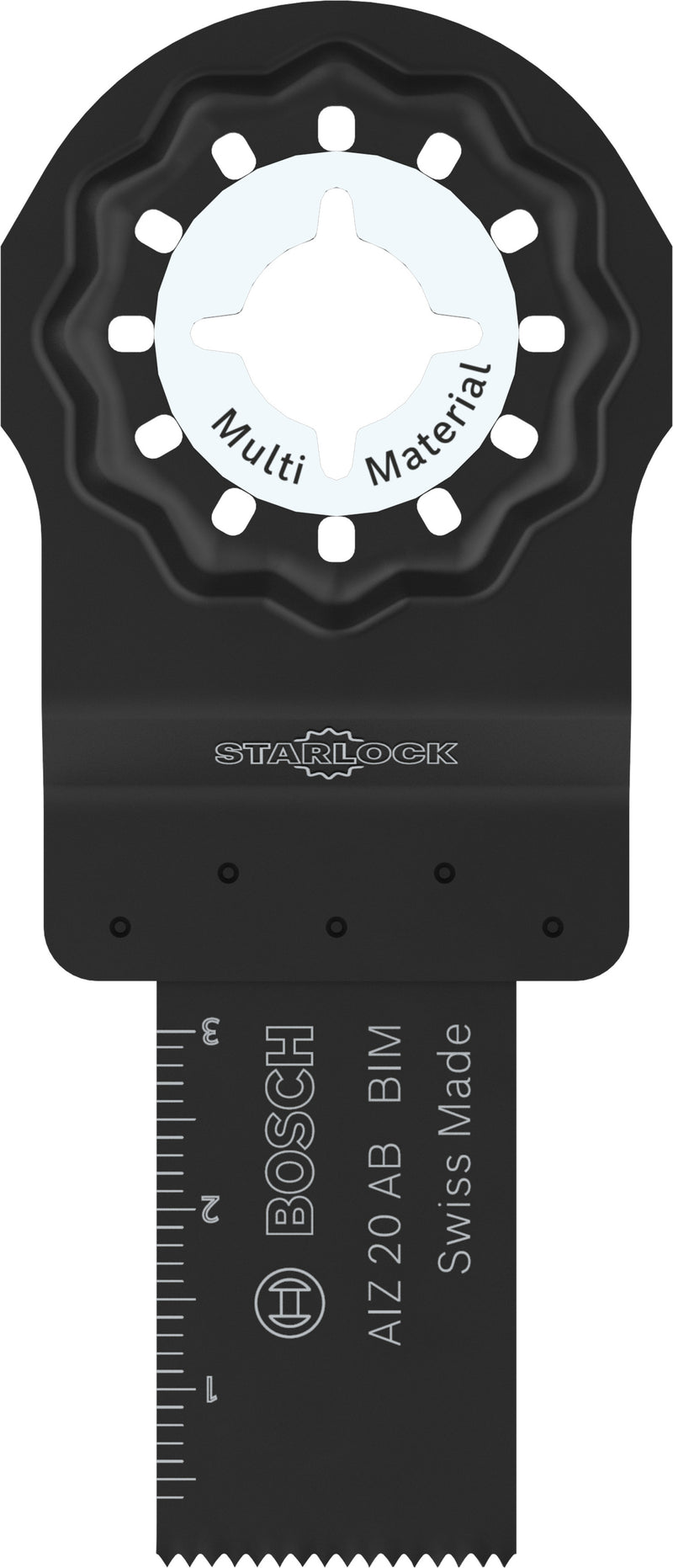 Lâminas de serra sabre, ferramenta multifunções Bosch Accessories (Lâmina de corte multimaterial AIZ 20 AB, Starlock, 20 x 30 mm)