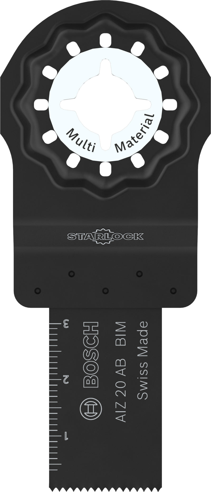 Lâminas de serra sabre, ferramenta multifunções Bosch Accessories (Lâmina de corte multimaterial AIZ 20 AB, Starlock, 20 x 30 mm, 5 unid)