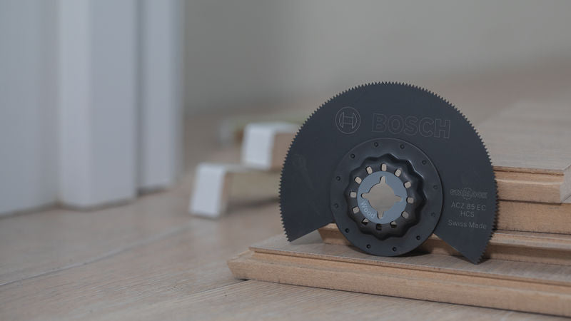 Bosch Accessories reciprocating saw blades, multi-tool (ACZ 85 EC wood cutting blade, Starlock, 85 mm)