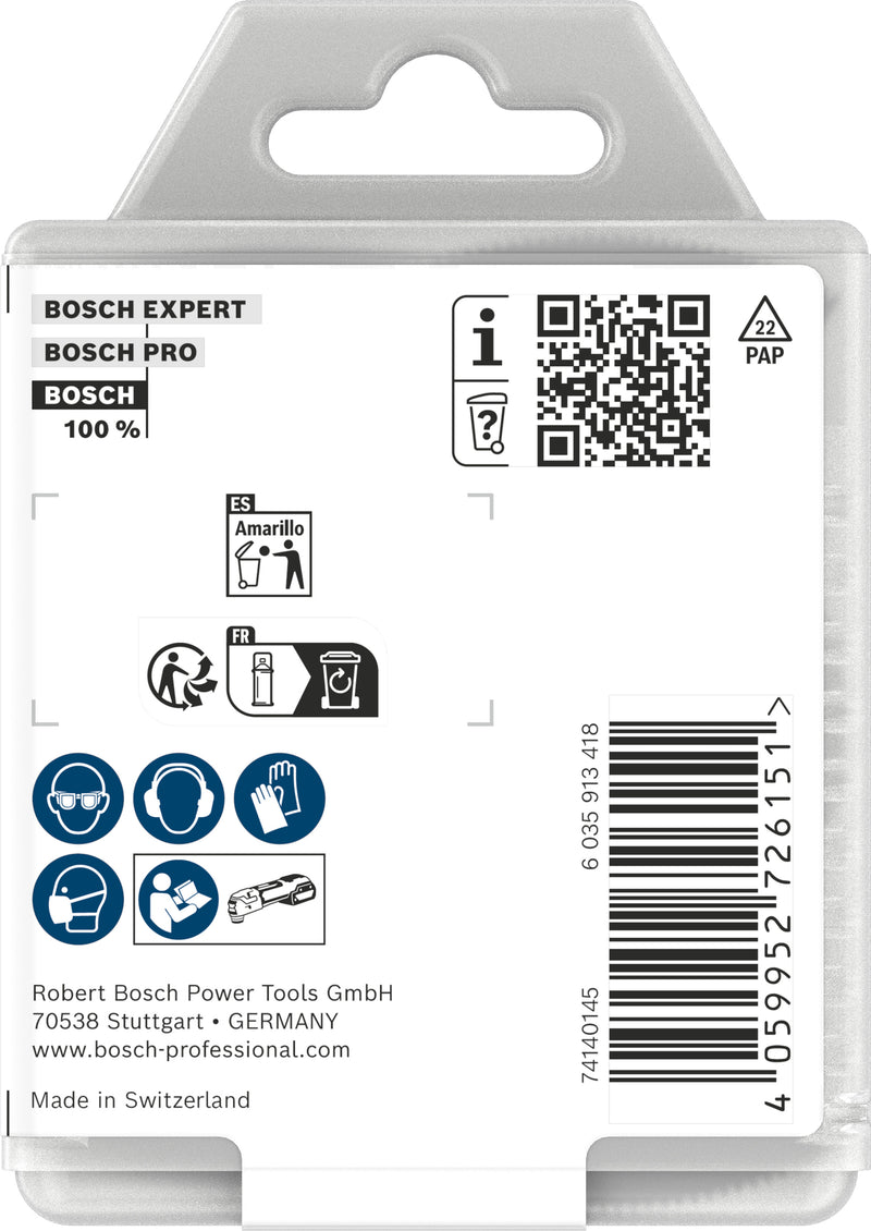 Lâminas de serra sabre, ferramenta multifunções Bosch Accessories (Lâmina de corte para madeira ACZ 85 EC, Starlock, 85 mm, 10 unid)