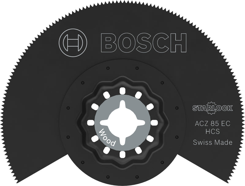 Lâminas de serra sabre, ferramenta multifunções Bosch Accessories (Lâmina de corte para madeira ACZ 85 EC, Starlock, 85 mm, 10 unid)