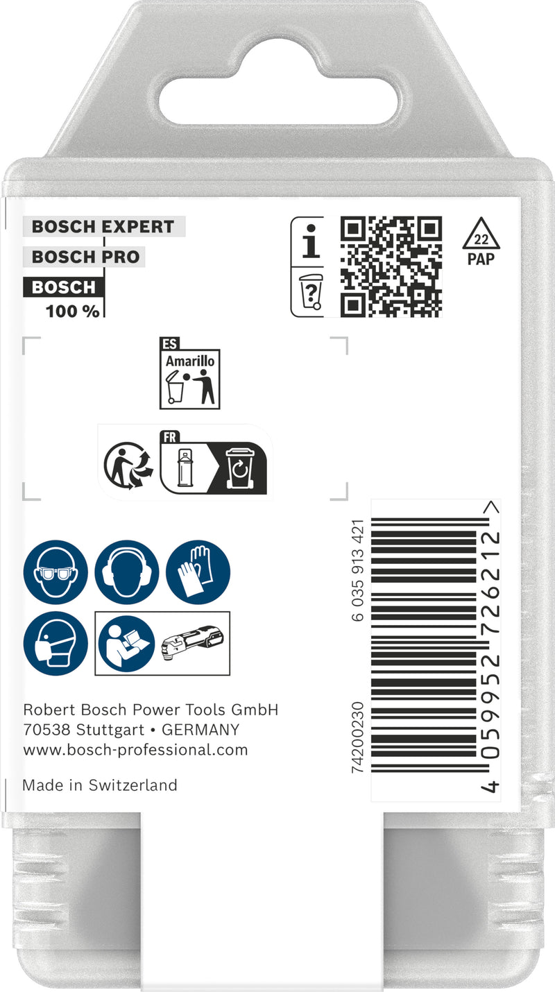 Bosch Accessories reciprocating saw blades, multi-tool (ATZ 52 SC multi-material cutting blade, Starlock, 52 x 26 mm, 10 units)