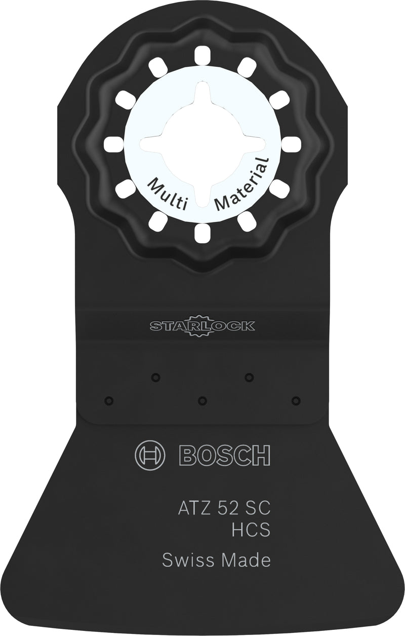 Bosch Accessories reciprocating saw blades, multi-tool (ATZ 52 SC multi-material cutting blade, Starlock, 52 x 26 mm, 10 units)