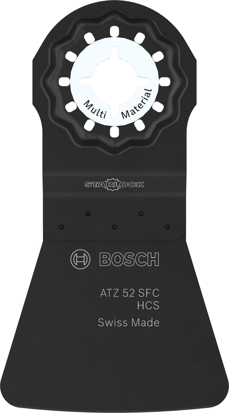 Bosch Accessories reciprocating saw blades, multi-tool (ATZ 52 SFC multi-material cutting blade, Starlock, 52 x 40 mm)