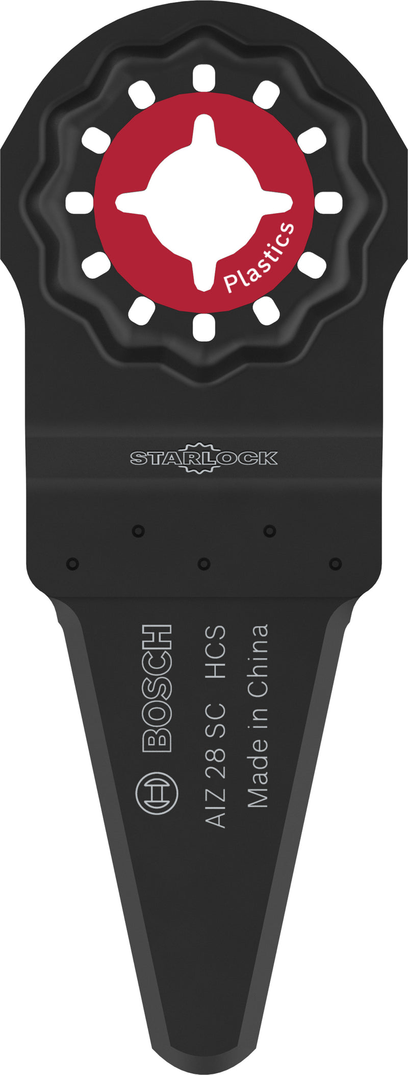 Lâminas de serra sabre, ferramenta multifunções Bosch Accessories (Lâmina de corte para plástico AIZ 28 SC, Starlock, 28 x 40 mm)