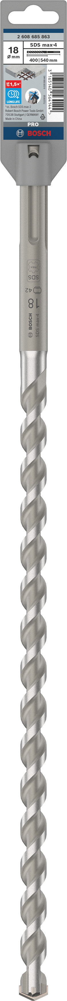 Bosch Rotary hammer bit M4 18X540