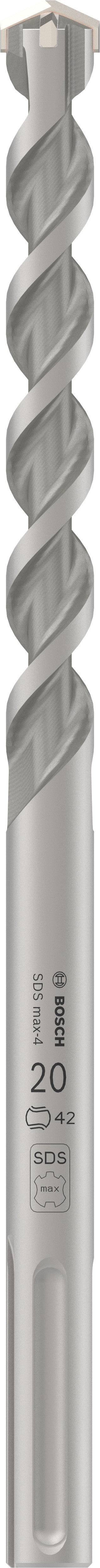 Broca para martelo rotativo Bosch M4. Ø20x200x320