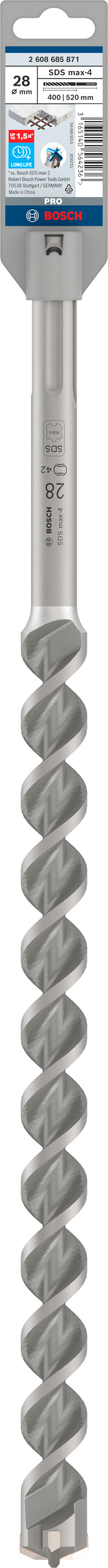 Bosch Rotary hammer bit M4 28X520