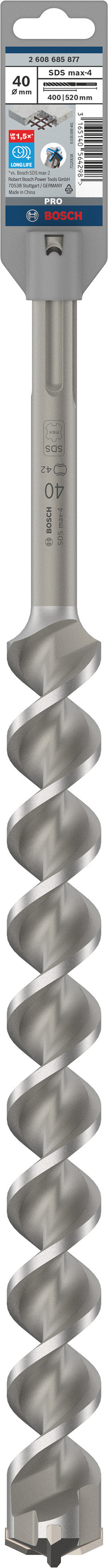 Bosch Rotary hammer bit M4 40X520