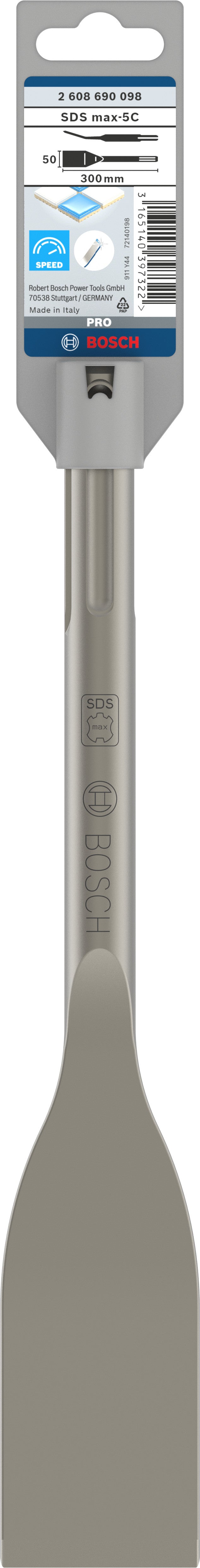 Bosch Tile chisel autosh SDS-Max, 300 x 50mm