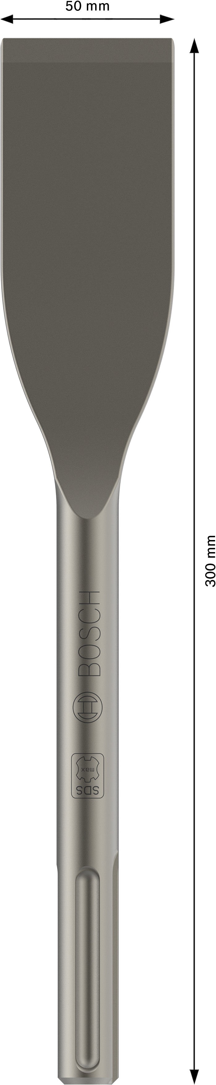 Cinzel para Azulejos Bosch SDS Max (Caixa de 5)