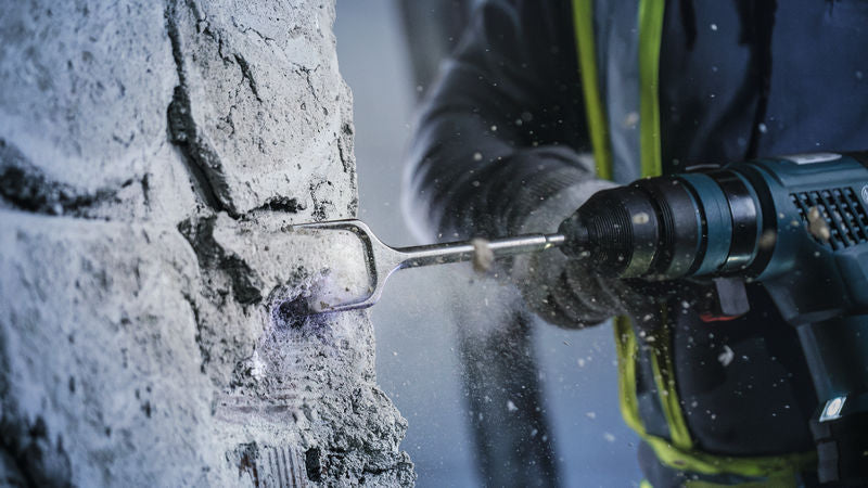 Cincel ancho Bosch SDS-Plus autoafilable, 250 x 60 mm