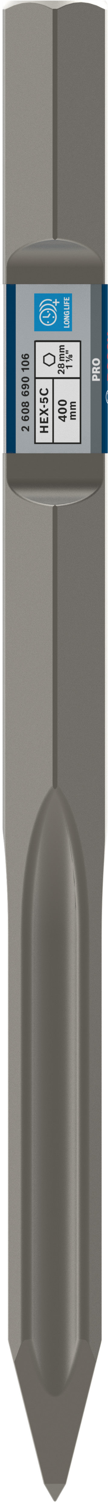 Bosch Pointed chisel HEX 28mm autosharp, 400mm