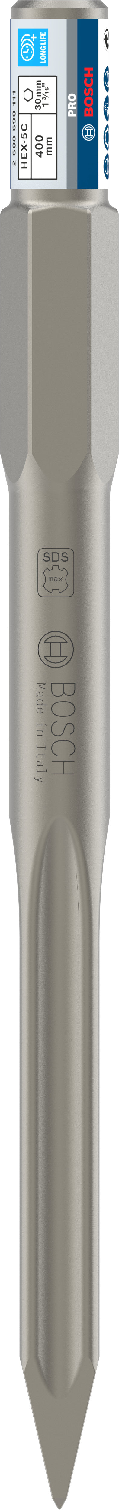 Bosch Pointed chisel HEX 30mm autosharp, 400mm