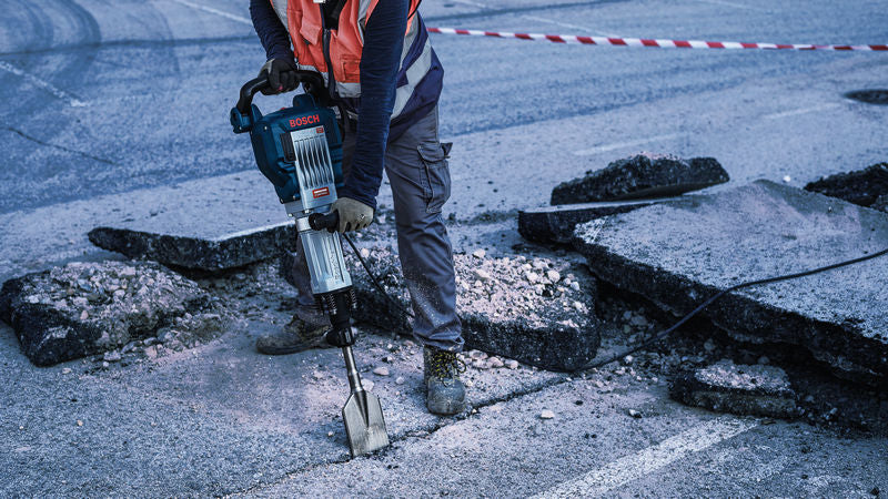 Bosch 30 mm Hex Asphalt 125 x 400 mm