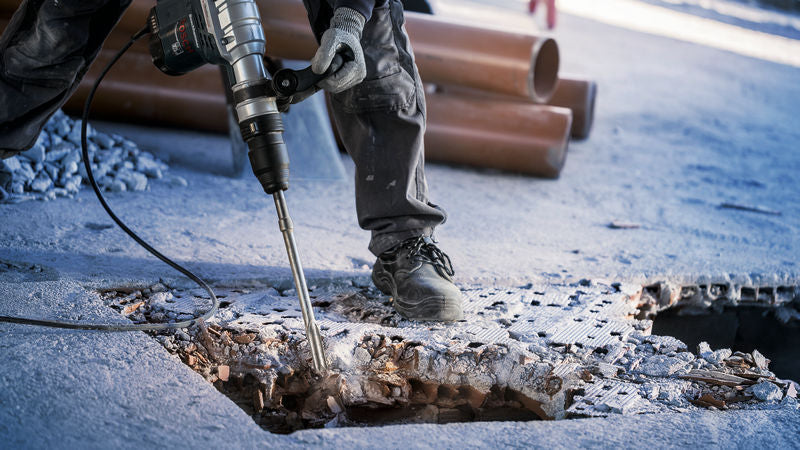 Cinzel plano Bosch RTec SDS-Max automático, 400x25mm