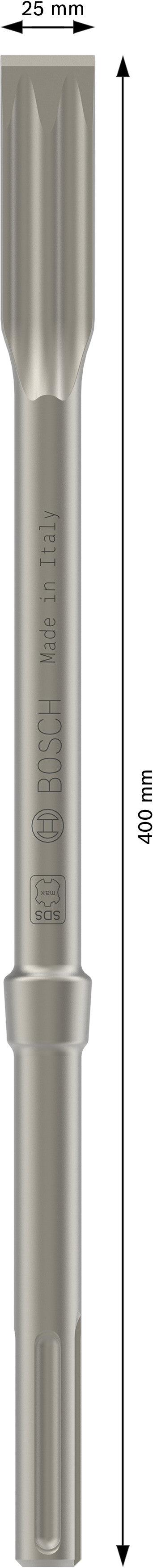 Cinzel plano Bosch RTec SDS-Max automático, 400x25mm