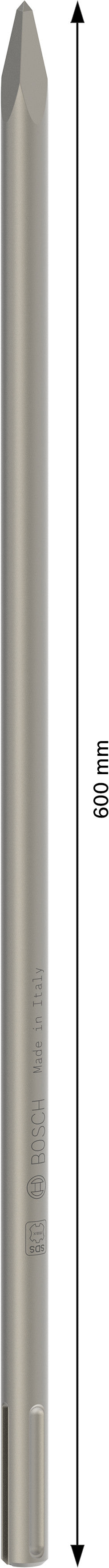 Conjunto Bosch 5 formões pontiagudos SDS-Max, 600 mm