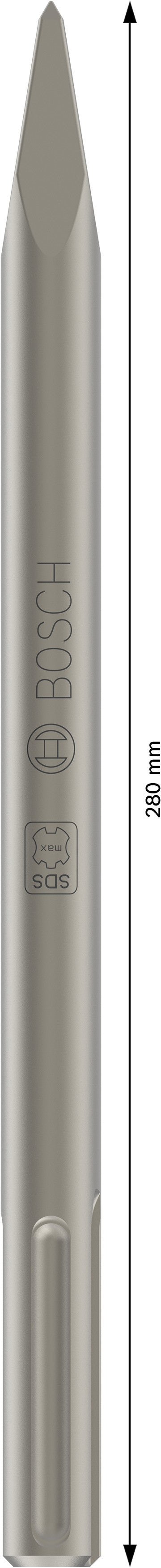 Bosch Set 10 pointed chisels SDS-Max, 280 mm