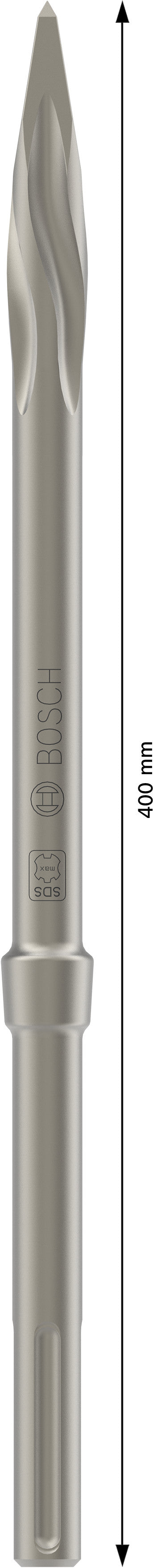 Bosch Set 10 pointed chisel RTec SDS-Max,400mm