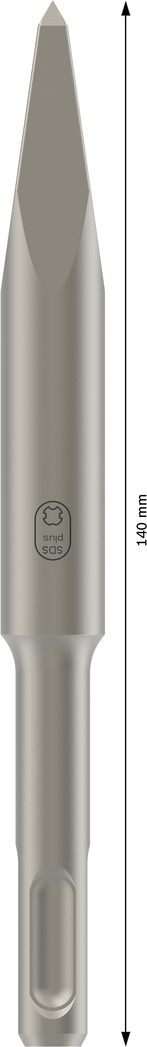Cinzel de ponta Bosch SDS Plus - 140 mm