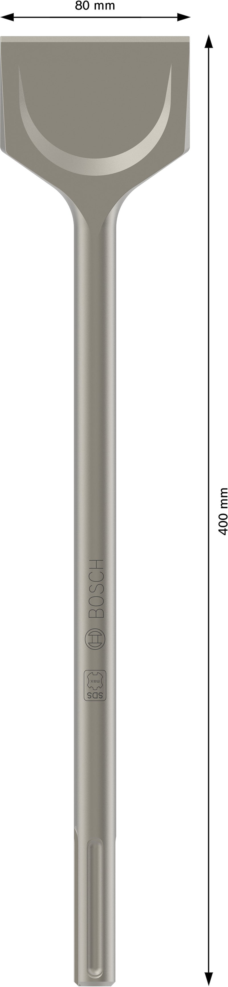 Cinzel largo Bosch auto-afiado SDS-Max, 400x80 mm