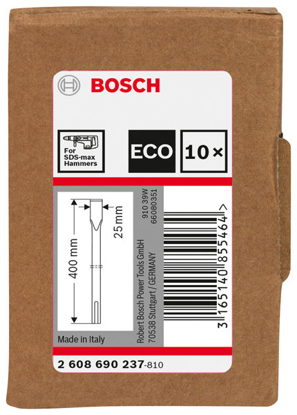 Bosch Cold Chisel SDS máx. 400 mm 10 peças