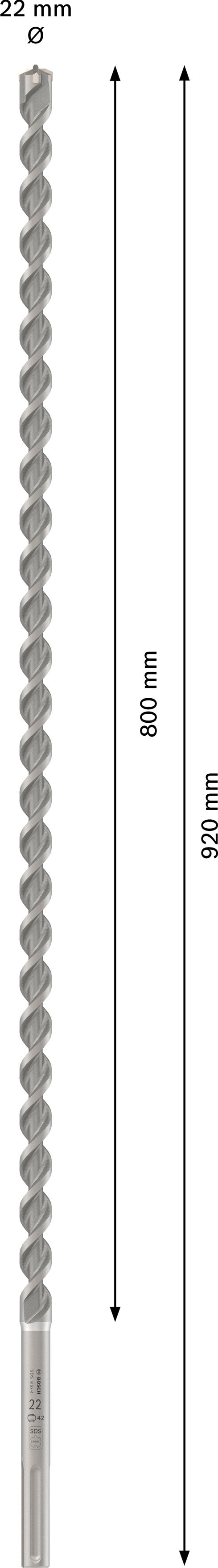 Bosch PRO SDS Max-4 22x800/920mm