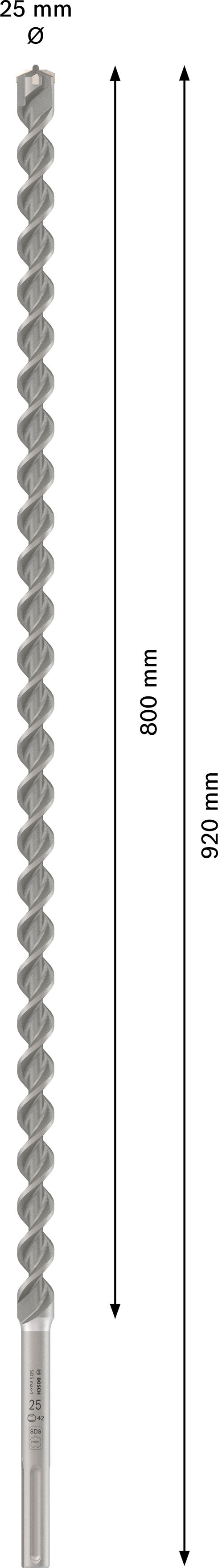 Bosch PRO SDS Max-4 25x800/920mm