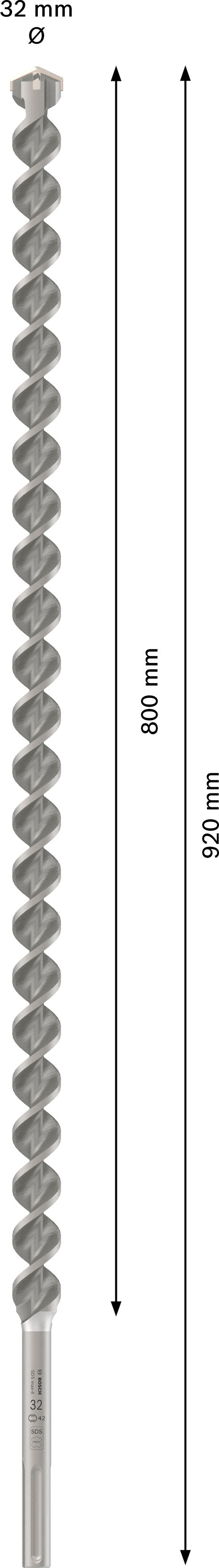 Bosch PRO SDS Max-4 32x800/920mm